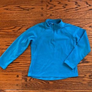 Champion 1/4-Zip Fleece Pullover- Girls L (8)